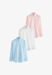 Selectat, white light blue light pink