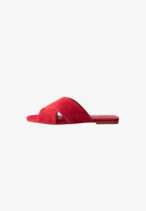 & OTHER STORIES, & OTHER STORIES CROSSOVER SANDALS - Mules - bright red