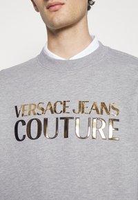 Versace Jeans Couture MELANGE FLEECE - Camisola - grey