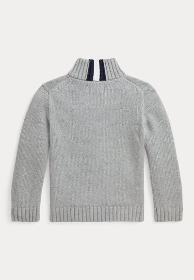Polo Ralph Lauren COTTON FULL ZIP JUMPER - Jopica - andover heather