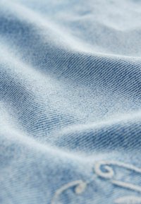 Next EMBROIDERED - Džíny Straight Fit - mid blue