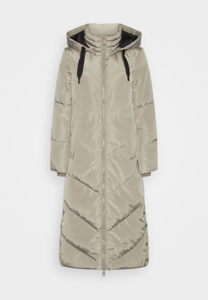 Vero Moda VMLEE LONG COAT Doudoune laurel oak/vert clair ZALANDO.BE