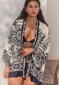 Next KIMONO COVER-UP - Suvejakk - black white
