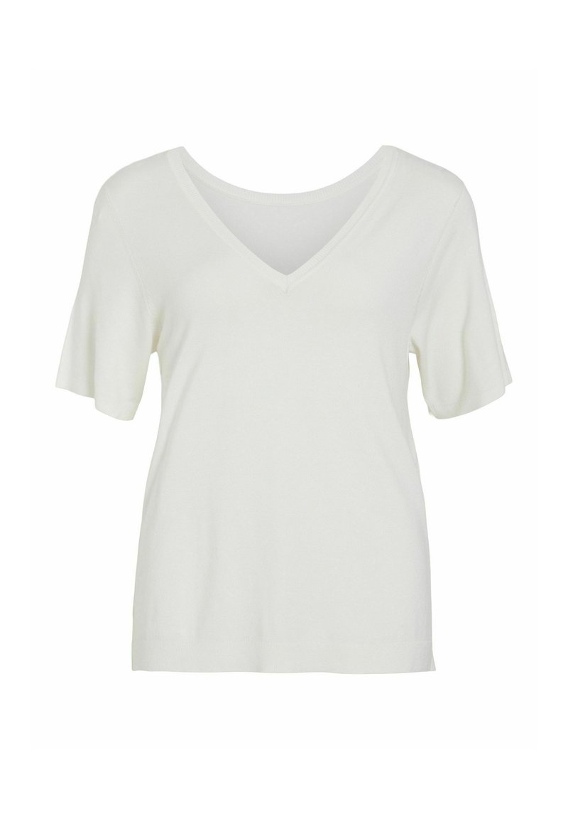 Vila T-shirt basic crème Vila T-shirt basic crème