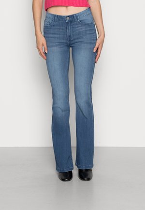 VIFLAIR FLARED - Jean flare - medium blue denim