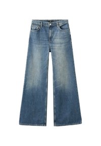 Vaqueros a campana - tmavě modrá