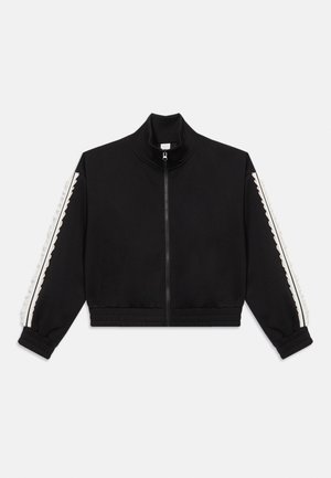 JACKET TRACK SUIT - Bluză de molton cu fermoar - black