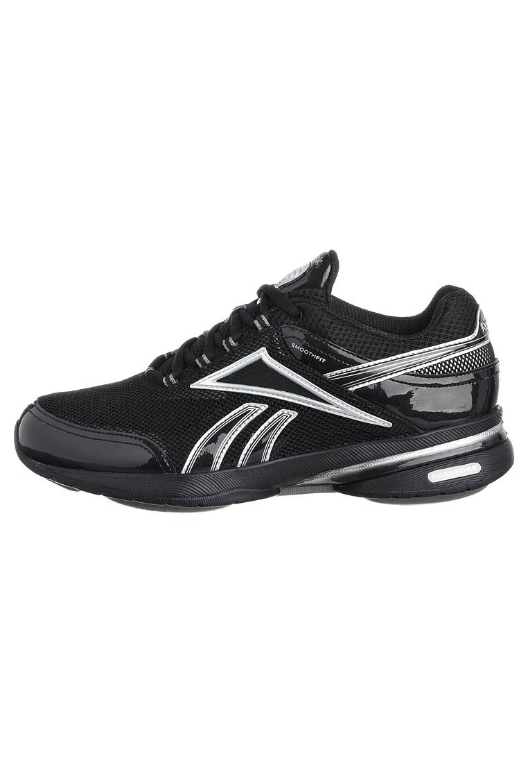 reebok grey mesh easytone trainers