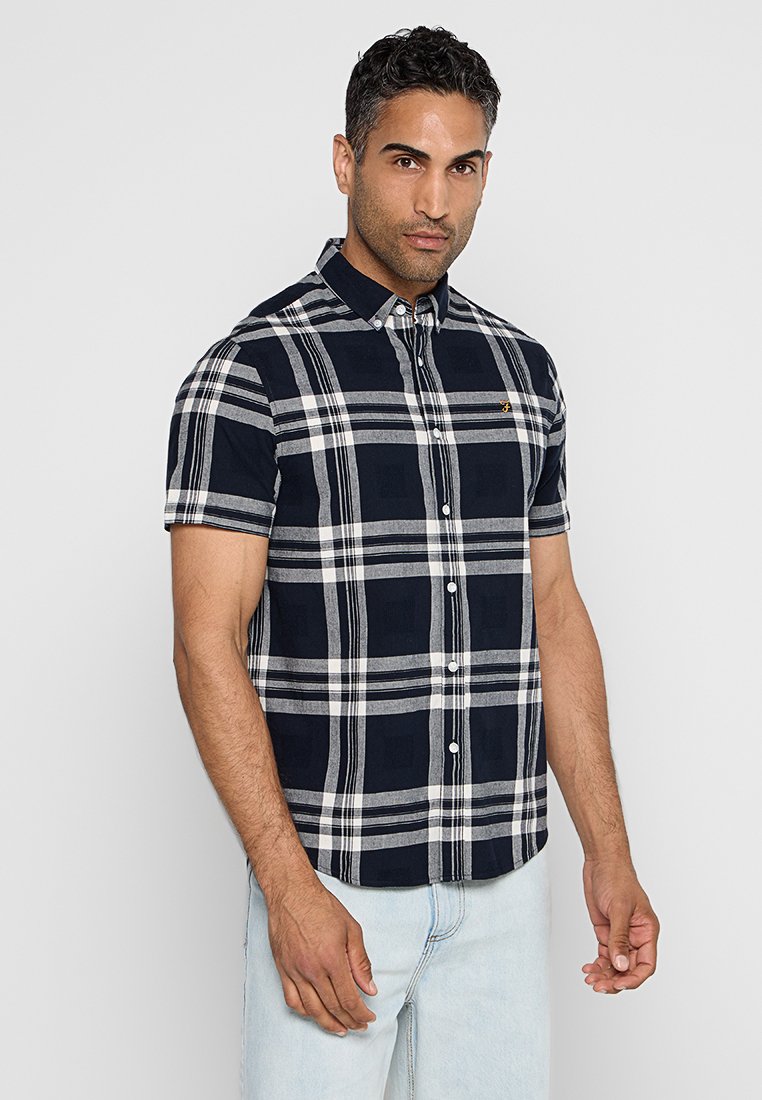 Farah Overhemd donkerblauw