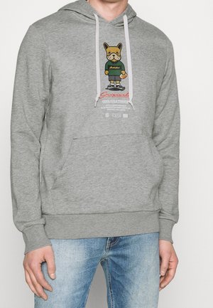 Felpa con cappuccio - light grey