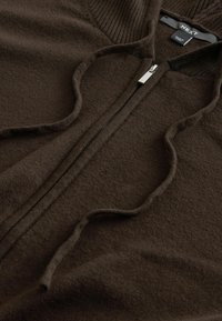 Chaqueta de punto - chocolate brown