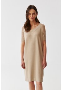 TATUUM - TAYA - Strickkleid - beige Thumbnail-Bild 1