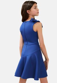Lipsy REGULAR FIT - 3D FLOWER - Dienas kleita - blue
