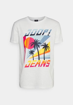 Print T-shirt - natural