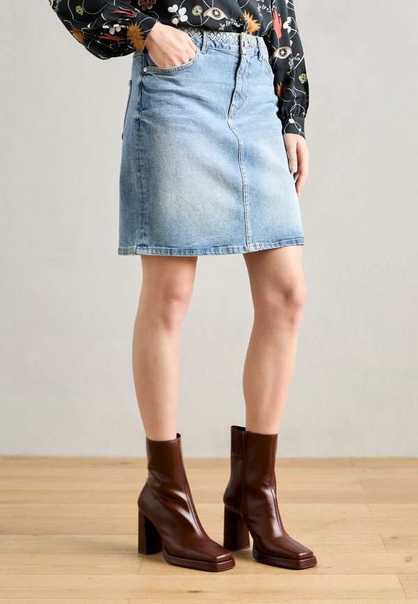 OLIN SKIRT - Denim skirt