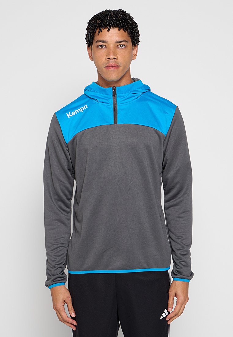 kempa Hoodie donkergrijs