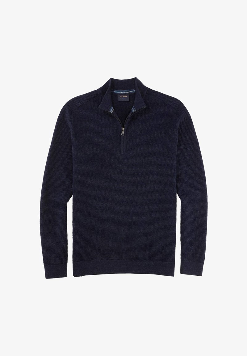 OLYMP Strickpullover - marineblau
