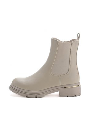 Bottines à plateau - natur