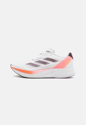 DURAMO SPEED - Neutrala löparskor - footwear white/aurora metallic/solar red