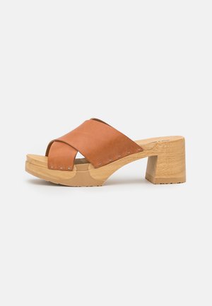 Rieker -Dames blauw licht slippers & muiltjes Rieker -Dames blauw licht slippers & muiltjes