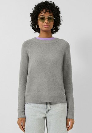 PULLOVER - Strickpullover - grau meliert