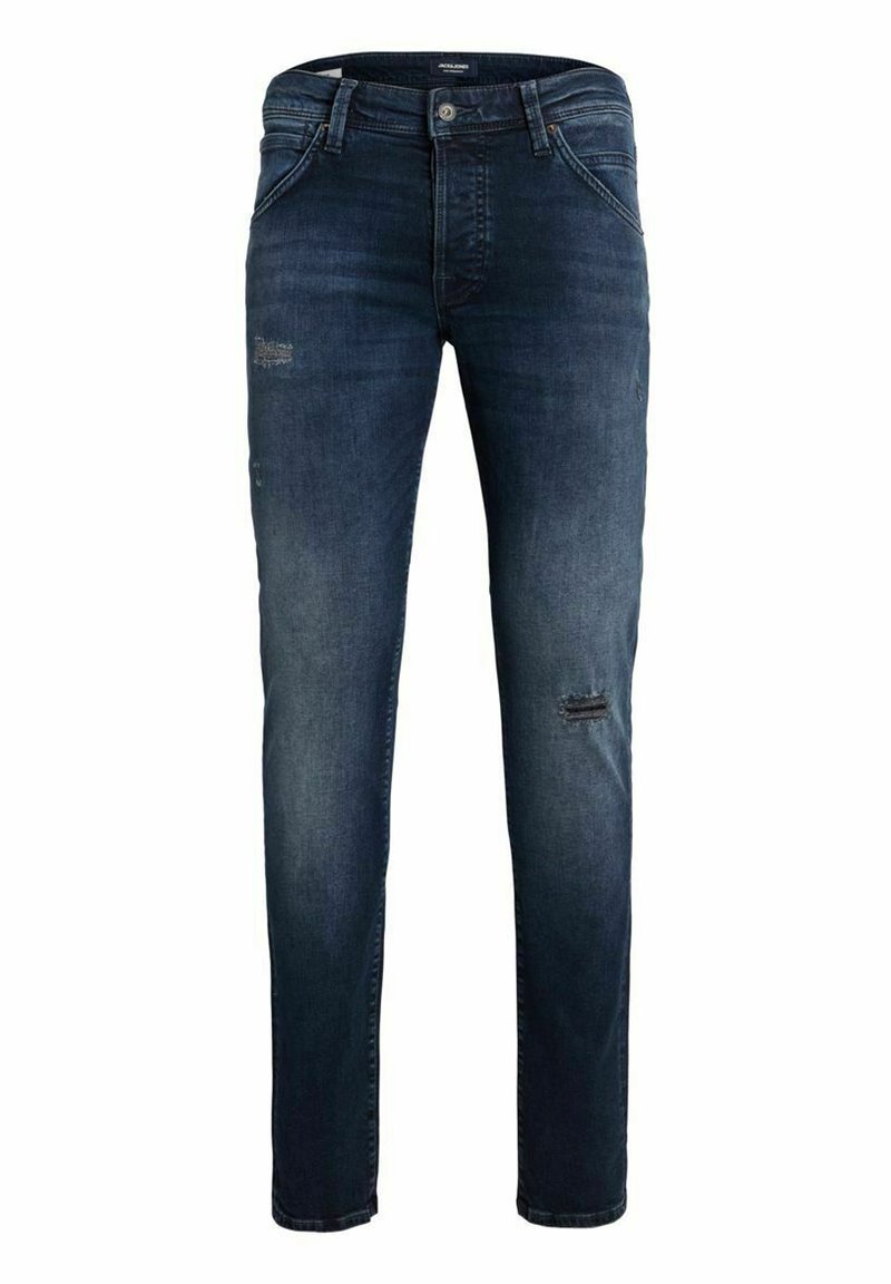 jack & jones Slim fit jeans gemêleerd donkerblauw