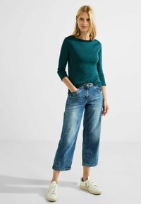 Cecil UNIFARBE - Langarmshirt - Grün