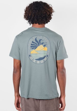 Oxbow, UNFADING - T-shirt imprimé - lead