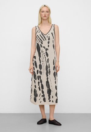 ADOLFO DOMINGUEZ, Robe pull - ecru black