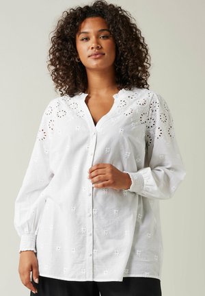 BRODERIE - Blouse - white