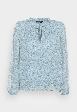 ONLY, ONLDITSY BLOUSE - Bluza - dusty blue