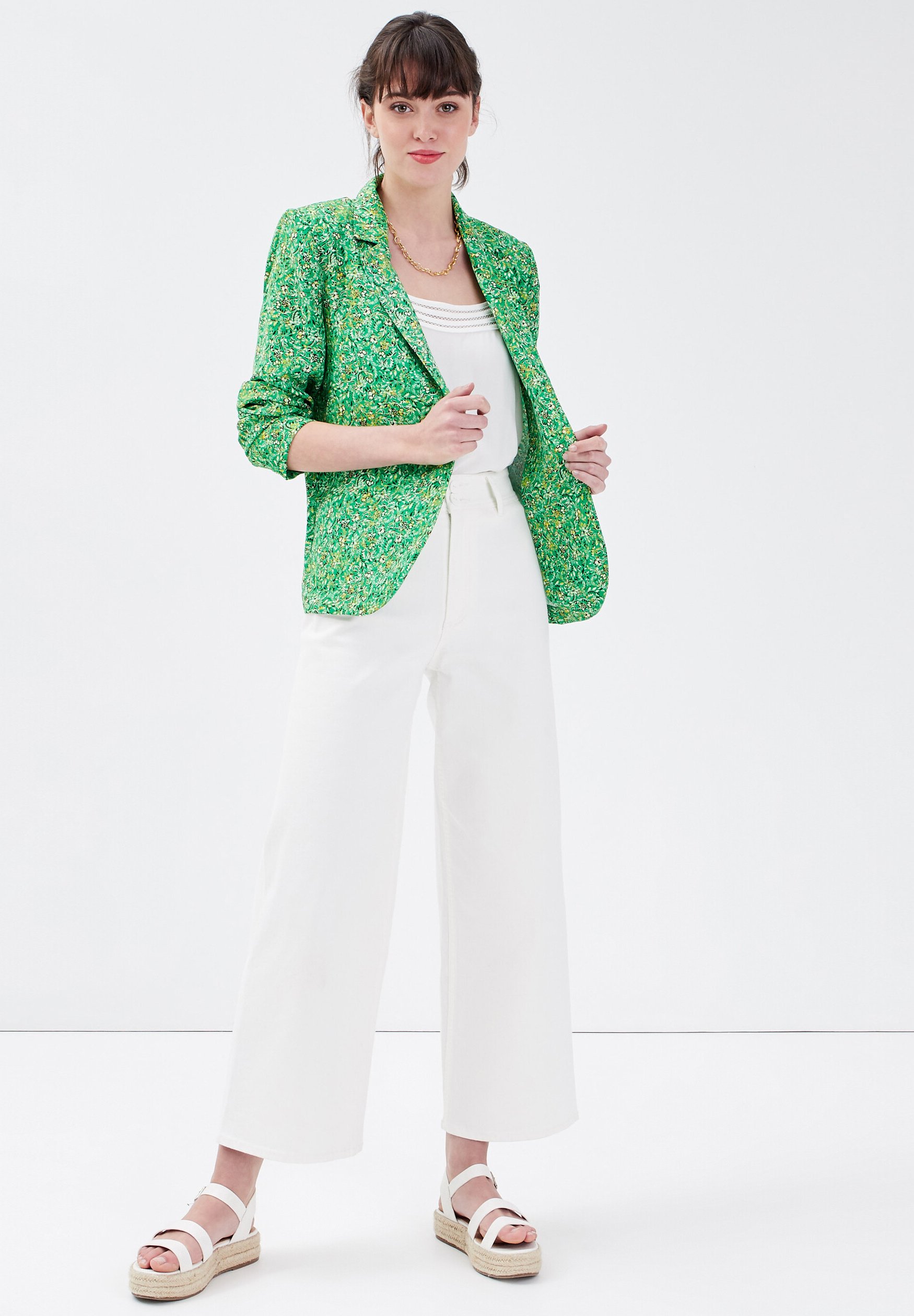 Damen CACHE CACHE FLIESSENDE, GERADE BLAZERJACKE - Blazer Damen CACHE CACHE FLIESSENDE, GERADE BLAZERJACKE - Blazer