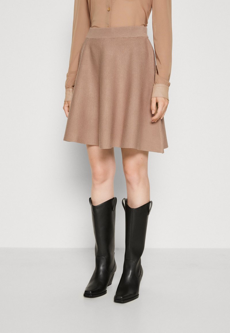 Gonna MammaLicious Senza Cuciture - In Modal Tencel, Gravidanza Comfort Con Vita Alta - Foto 9