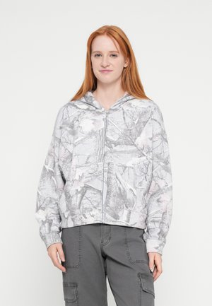 BRANDED BATWING UPDATE - Sweat zippé - grey