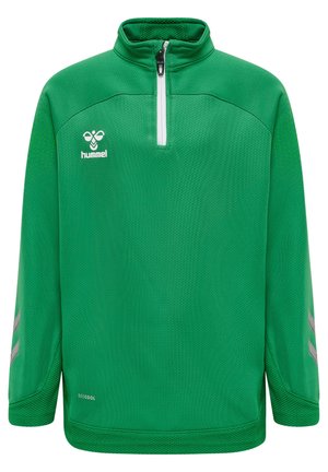HMLLEAD HALF ZIP - Sweatshirt - jelly bean