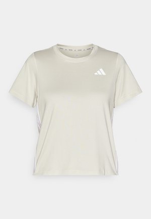 adidas Performance TRAIN ESSENTIALS 3STRIPES WORKOUT - T-skjorte til trening - alumina/white