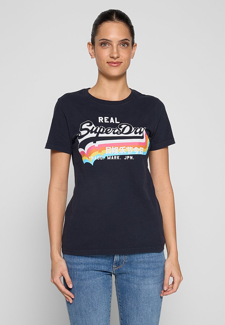 Superdry & Co T-shirt print meerkleurig Superdry & Co T-shirt print meerkleurig