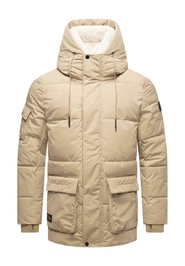 Winterjacke - sand beige