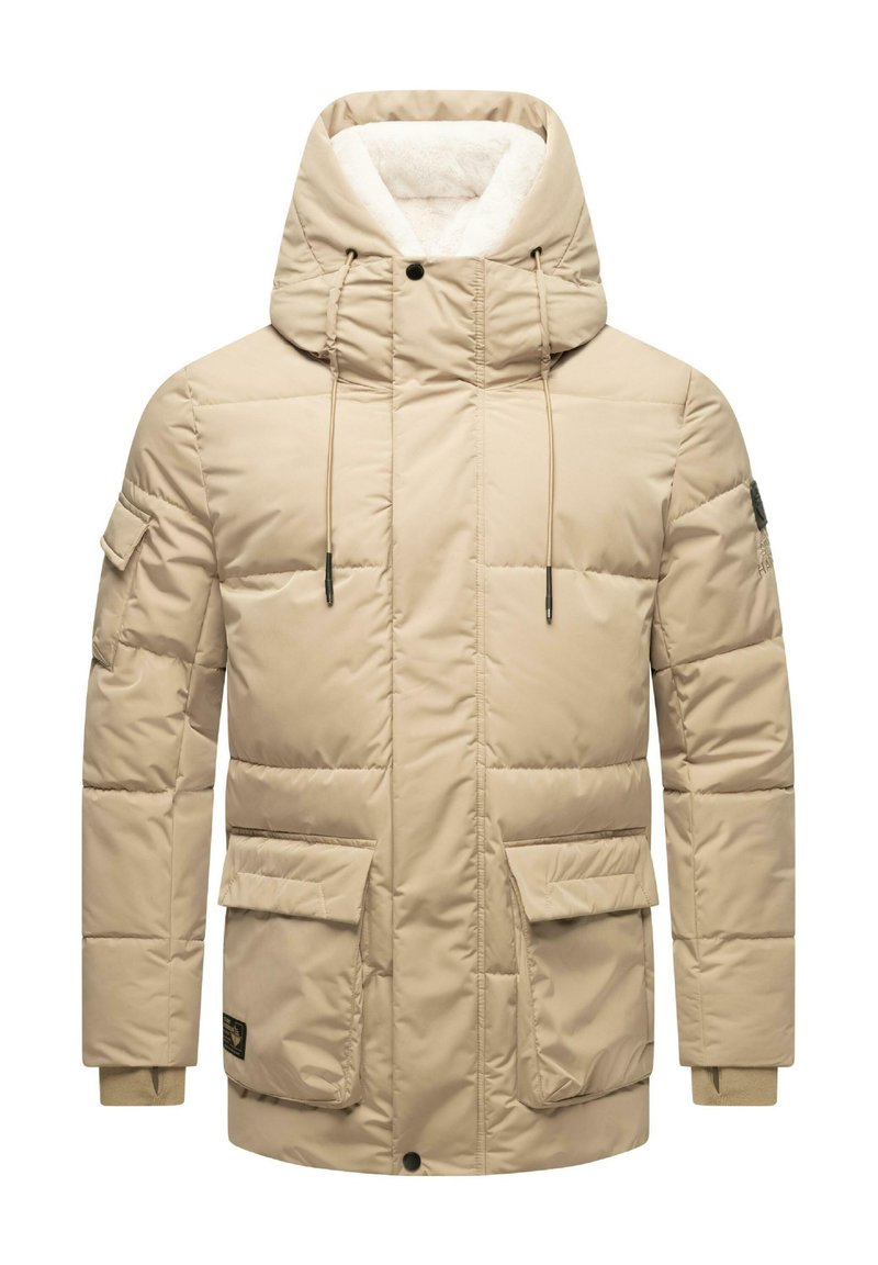 STONE HARBOUR LAUROO - Winter jacket - sand beige/sand - Zalando