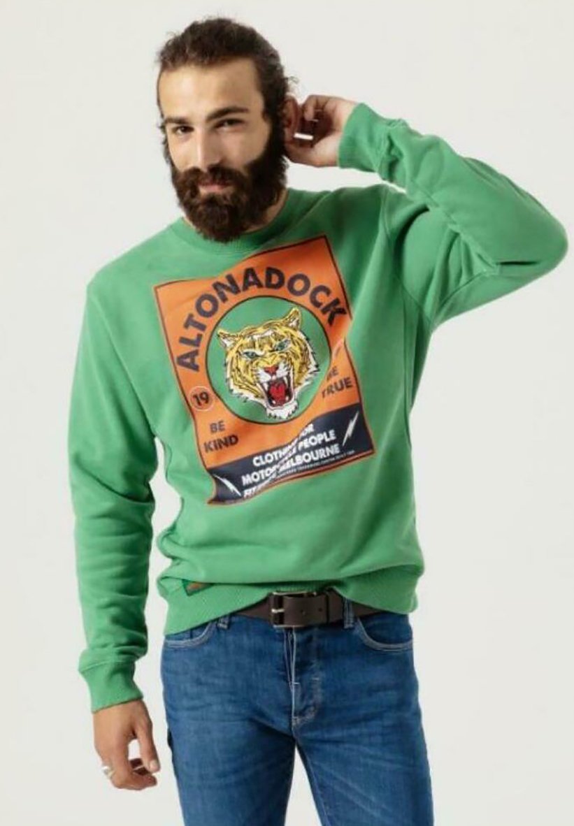 ALTONADOCK Sudadera - green/verde - Zalando.es