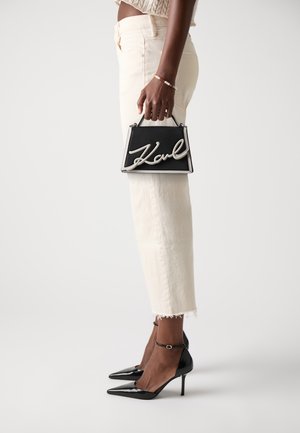 SIGNATURE  - Handbag - black/white