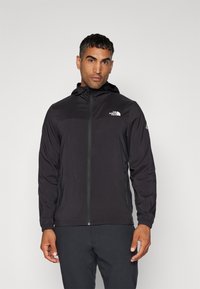 The North Face - MOUNTAIN ATHLETICS HOODED WIND JACKET - Vindjacka - black Miniatyrbild 1