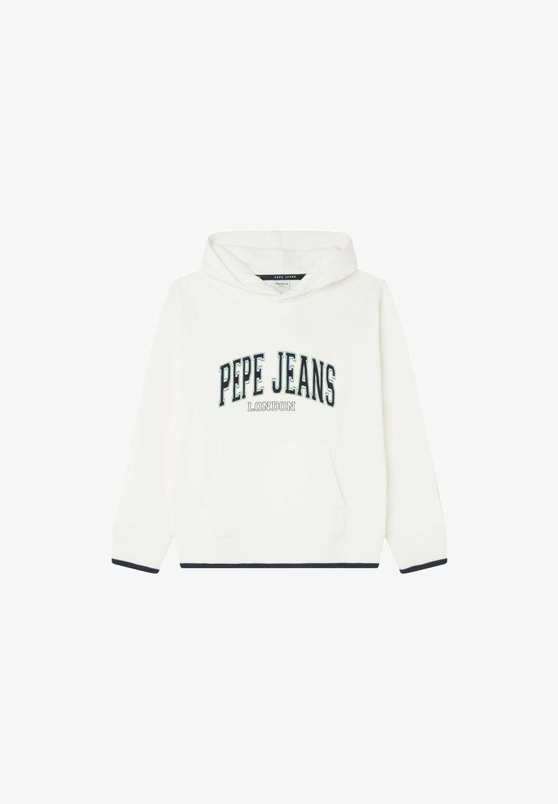 Pepe Jeans PEPE JEANS HOODIE BAIN HOODIE - Jersey con capucha - off white