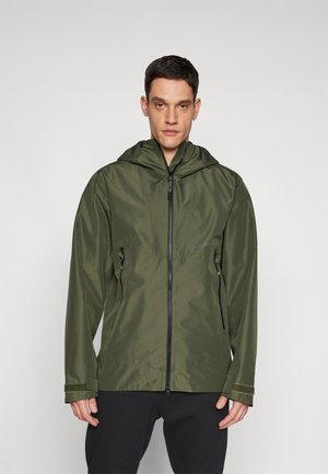 Didriksons BASIL  - Vodoodporna jakna - deep green