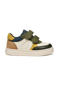 Unselected, light/ivory/dark green