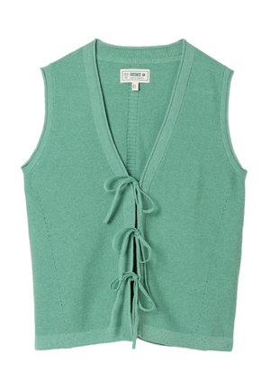 FatFace, REGULAR FIT - FIA TIE FRONT  - Vest - green