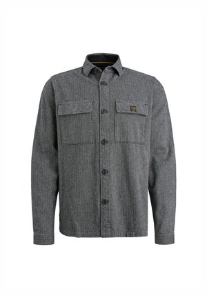 PME Legend SHIRT JACKET - Leichte Jacke - black onyx