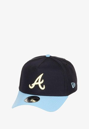 New Era, ATLANTA BRAVES MLB BRAVES SIDEPATCH 9FORTY A-FRAME SNAPBACK - Cap - blau