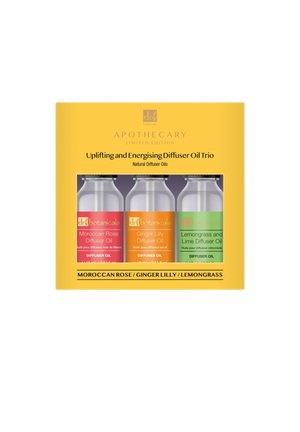 Dr Botanicals UPLIFTING AND ENERGISING AROMA DIFFUSER OIL TRIO SET 15ML X 3 - Duftset - green