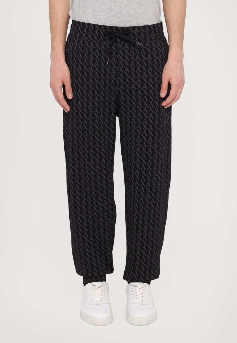 Armani Exchange TROUSER - Træningsbukser - black